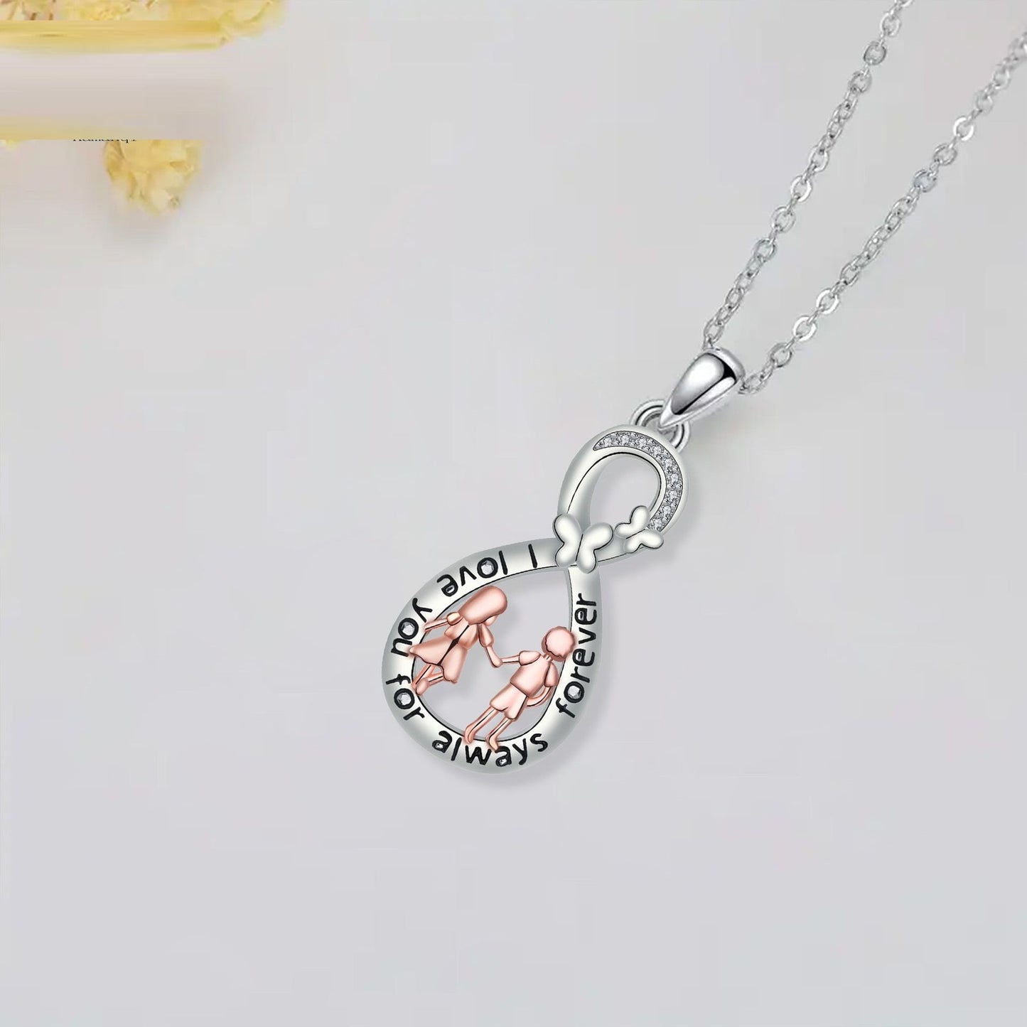 European And American Style Jewelry Infinite Symbol New Style Necklaces Elegant And Romantic