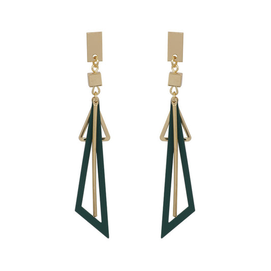 Series Metal Leaf Earrings Earrings Earrings Jewelry